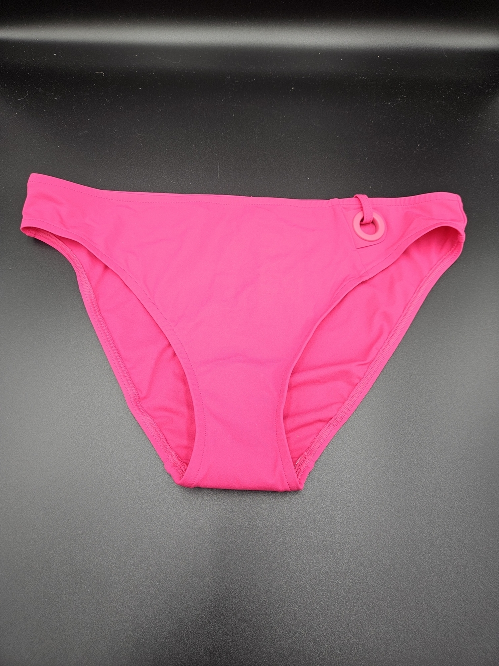 Lise Charmel Pink Bikini Bottoms S NWT Ring Detail French Designer Swimwear